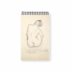Cahiers Et Carnets<Boutiques de musées Carnet de croquis Aristide Maillol - Femme accroupie de dos, 1911 - Bloc de 30 feuilles 14 x 22 cm