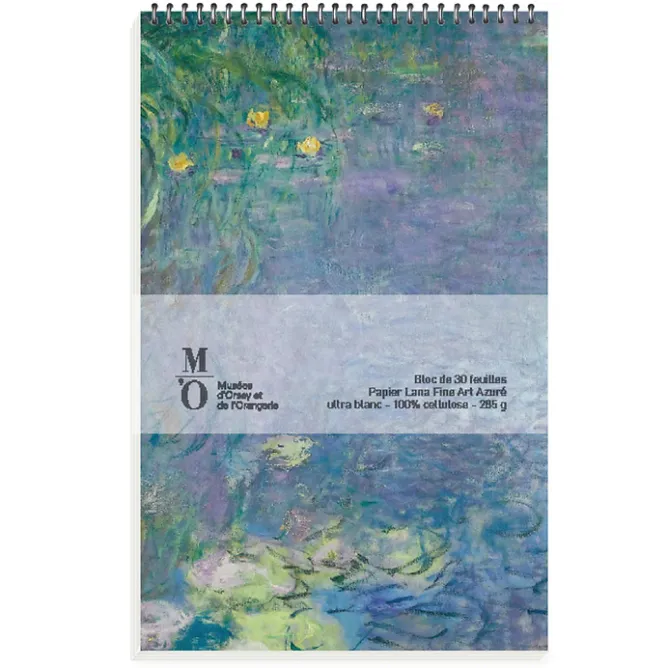 Boutiques de musées Carnet de croquis Nymphéas Best