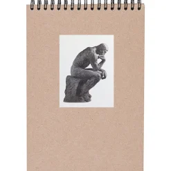 Cahiers Et Carnets<Boutiques de musées Carnet de croquis - Rodin "Le penseur"