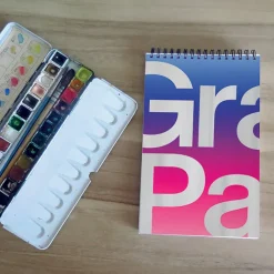 Boutiques de musées Carnet de croquis à spirale 30 feuilles Logo Grand Palais Hot