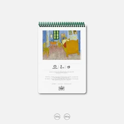 Cahiers Et Carnets<Boutiques de musées Carnet de dessin A5 Vincent van Gogh - La chambre de Van Gogh à Arles - Orsay x Papier Tigre