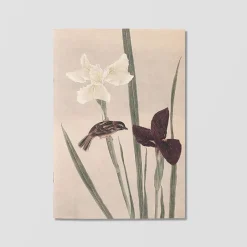 Cahiers Et Carnets<Boutiques de musées Carnet de notes - Fleurs et oiseaux