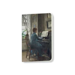 Cahiers Et Carnets<Boutiques de musées Carnet Harriet Backer - Chez moi, 1887 / Andante, 1881