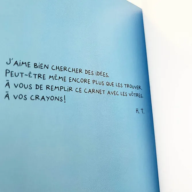 Boutiques de musées Carnet Hervé Tullet - J'aime bien Discount