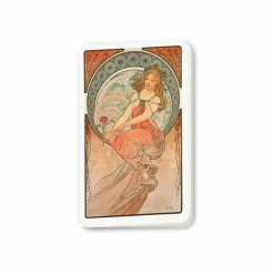 Cahiers Et Carnets<Boutiques de musées Carnet long Alphonse Mucha - La peinture / La poésie, 1896