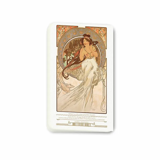 Cahiers Et Carnets<Boutiques de musées Carnet long Alphonse Mucha - La danse / La musique, 1896
