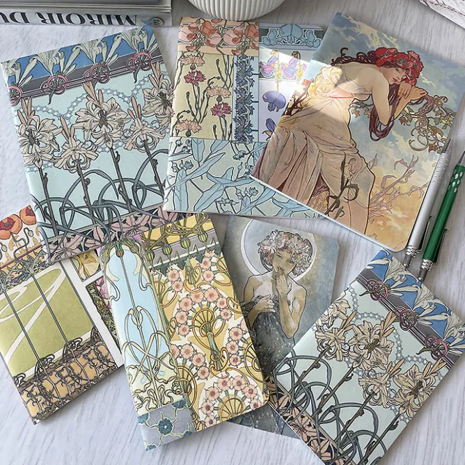 Cahiers Et Carnets<Boutiques de musées Carnet Mucha Documents décoratifs