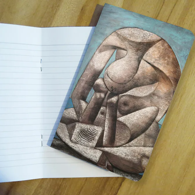 Boutiques de musées Carnet Pablo Picasso - Grande baigneuse au livre