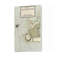 Cahiers Et Carnets<Boutiques de musées Carnet - Plan de l'île d'Aix