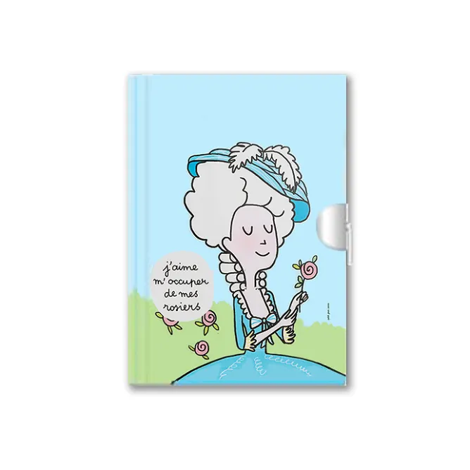 Boutiques de musées Carnet secret Marie-Antoinette J'aime m'occuper de mes rosiers New
