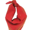 Boutiques de musées Carré Emblèmes Napoléon - Rouge Sale