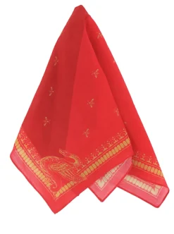 Boutiques de musées Carré Emblèmes Napoléon - Rouge Sale