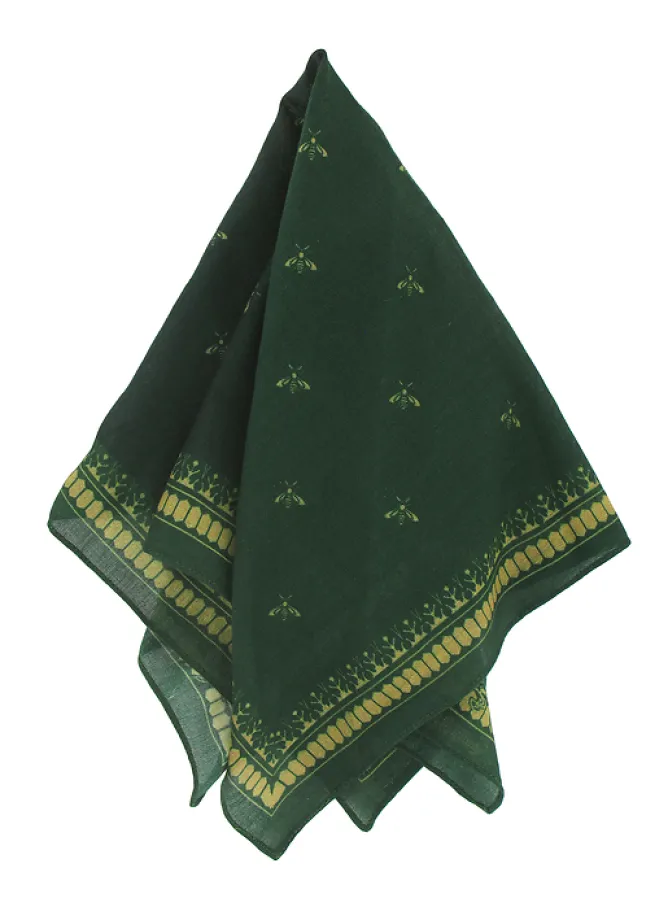 Boutiques de musées Carré Emblèmes Napoléon - Vert Hot