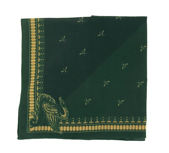 Boutiques de musées Carré Emblèmes Napoléon - Vert Hot
