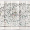 Boutiques de musées Carte - Carte pittoresque des environs de Paris Hot