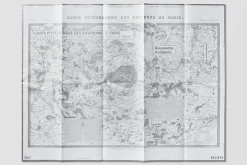 Boutiques de musées Carte - Carte pittoresque des environs de Paris Hot
