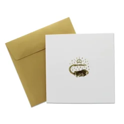 Boutiques de musées Carte double avec enveloppe - Salamandre du tympan de la porte Dorée - Château de fontainebleau Online
