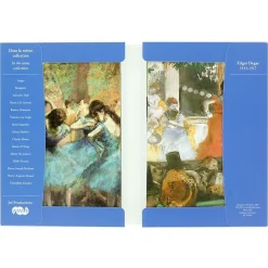 Boutiques de musées 10 Cartes doubles et enveloppes - Edgar Degas Best