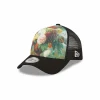 Boutiques de musées Casquette réglable A-Frame Trucker Vase de fleurs Noir - New Era x Louvre Discount