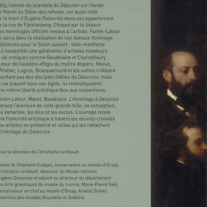 Boutiques de musées Catalogue d'exposition Fantin-Latour, Manet, Baudelaire. L'Hommage à Delacroix Clearance