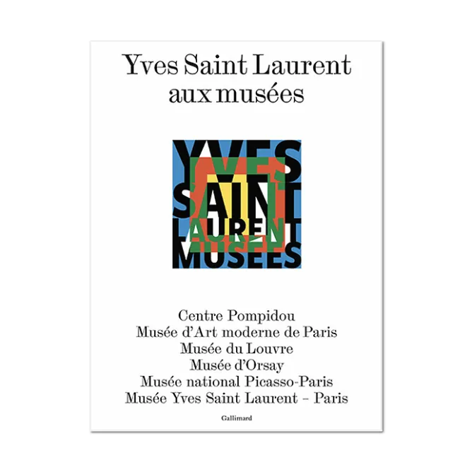 Catalogues D'Exposition<Boutiques de musées Catalogue d'exposition Yves Saint Laurent aux musées