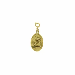 Bracelets<Boutiques de musées Charm Château de Versailles - Médaille ovale Ange - Les Cleias
