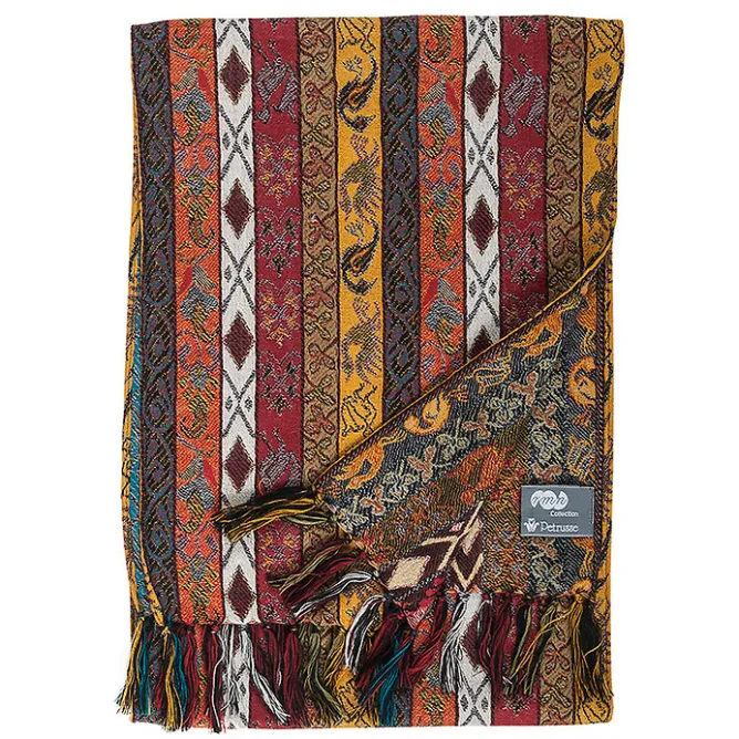 Foulards, Étoles, Châles|Accessoires Homme<Boutiques de musées Écharpe Lampas Petrusse