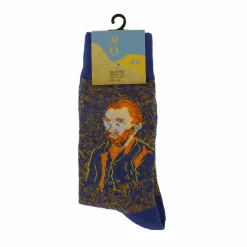 Boutiques de musées Chaussettes Vincent van Gogh - Autoportrait bleu41/46 - Musée d'Orsay Online