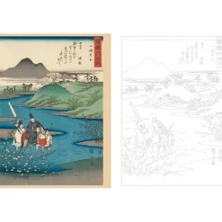 Boutiques de musées Chefs-d'œuvre du Japon à colorier Sale