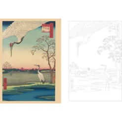 Boutiques de musées Chefs-d'œuvre du Japon à colorier Sale
