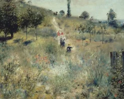 Panneaux Acryliques|Toiles Sans Cadre<Boutiques de musées Chemin montant dans les hautes herbes (panneaux acryliques)