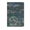 Boutiques de musées Chemise à élastique Claude Monet - Nymphéas, Reflets verts - A4
