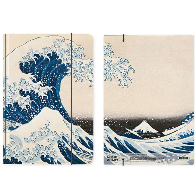 Chemises Et Sous-Chemises<Boutiques de musées Chemise à élastique Katsushika Hokusaï - Sous la grande vague au large de la côte à Kanagawa, 1830-1832 - A4