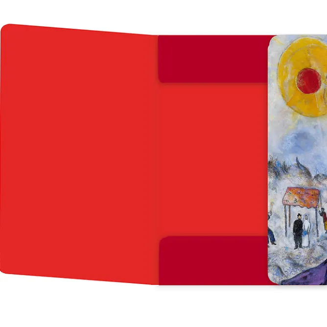 Chemises Et Sous-Chemises<Boutiques de musées Chemise à élastique Marc Chagall - Les mariés de la tour Eiffel - A4