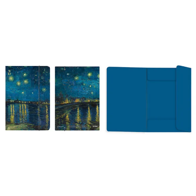 Boutiques de musées Chemise à élastique Vincent van Gogh - La Nuit étoilée, 1888 Outlet
