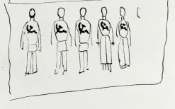 Boutiques de musées Cinq personnages à la faucille et au marteau (panneaux acryliques) Sale