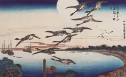 Boutiques de musées Clair de lune à Takanawa (toiles sans cadre) Best