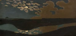Boutiques de musées Clair de lune (toiles encadrées) Discount