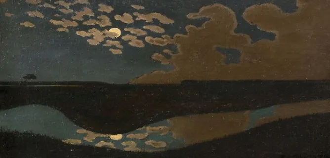 Boutiques de musées Clair de lune (toiles encadrées) Discount