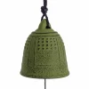Boutiques de musées Cloche en fonte Campana Feng Shui Furin Iwashu - Vert New