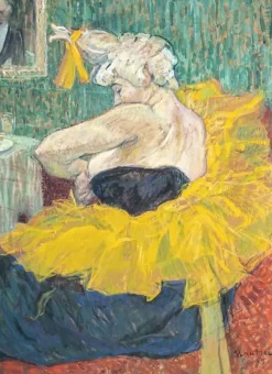 Boutiques de musées Clownesse Cha-U-Kao (détail), 1895 (panneaux aluminium)