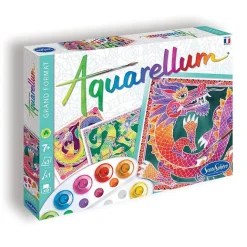 Loisirs Créatifs<Boutiques de musées Coffret Aquarellum Junior - Dragons