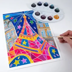 Boutiques de musées Coffret Aquarellum - Paris by night Online