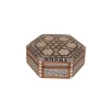 Art De La Maison<Boutiques de musées Coffret bois et nacre héxagonal