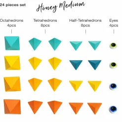 Boutiques de musées Coffret Ciel Medium 24 pièces - Trido New