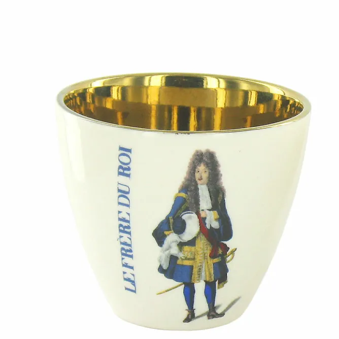 Boutiques de musées Coffret 2 Gobelets "A la Cour de Versailles" - Le frère du Roi-La Favorite Discount