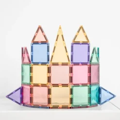 Jeux<Boutiques de musées Coffret 32 pièces Tuiles magnétiques Pastel - Connetix