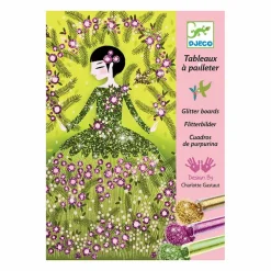 Loisirs Créatifs<Boutiques de musées Coffret Tableaux à pailleter - Robes à paillettes - Djeco