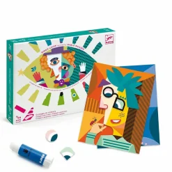 Boutiques de musées Collages et stickers Diego Lizan inspiré par Pablo Picasso - Djeco Best