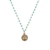 Boutiques de musées Collier Abeille - Vert d'eau Clearance